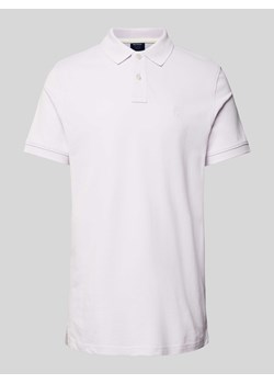Koszulka polo z wyhaftowanym logo ze sklepu Peek&Cloppenburg  w kategorii T-shirty męskie - zdjęcie 171032795