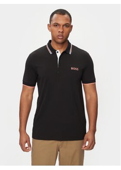 Boss Polo Paddy Pro 50469102 Czarny Regular Fit ze sklepu MODIVO w kategorii T-shirty męskie - zdjęcie 171035425