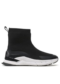 Calvin Klein Sneakersy Sock Boot HW0HW01589 Czarny ze sklepu MODIVO w kategorii Buty sportowe damskie - zdjęcie 171035455