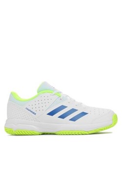 adidas Buty Court Stabil Shoes HP3368 Biały ze sklepu MODIVO w kategorii Buty sportowe dziecięce - zdjęcie 171036438