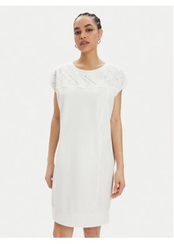 Liu Jo Sukienka codzienna TA4173 FS090 Biały Regular Fit ze sklepu MODIVO w kategorii Sukienki - zdjęcie 171038167