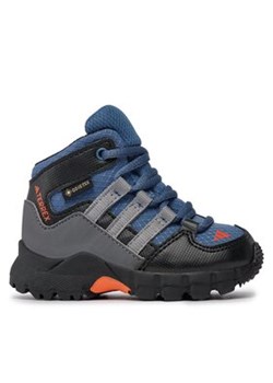 adidas Trekkingi Terrex Mid GORE-TEX Hiking Shoes IF7525 Niebieski ze sklepu MODIVO w kategorii Buty trekkingowe dziecięce - zdjęcie 171038445