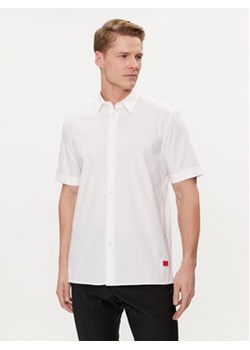 Hugo Koszula Ebor 50475668 Biały Relaxed Fit ze sklepu MODIVO w kategorii Koszule męskie - zdjęcie 171038446