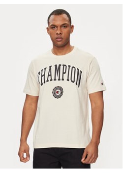 Champion T-Shirt 219852 Beżowy Comfort Fit ze sklepu MODIVO w kategorii T-shirty męskie - zdjęcie 171038619