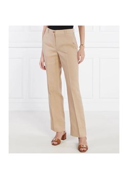 RIANI Lniane spodnie | flare fit ze sklepu Gomez Fashion Store w kategorii Spodnie damskie - zdjęcie 171040827