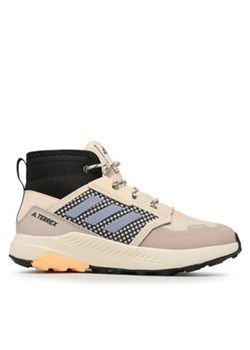 adidas Buty Terrex Trailmaker Mid RAIN.RDY Hiking Shoes HQ5807 Beżowy ze sklepu MODIVO w kategorii Buty trekkingowe damskie - zdjęcie 171041447