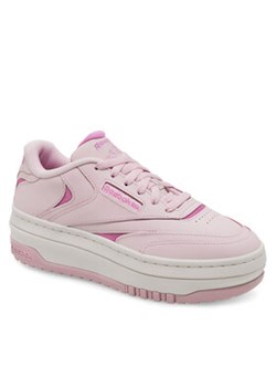 Reebok Sneakersy Club C Extra 100202097 Różowy ze sklepu MODIVO w kategorii Buty sportowe damskie - zdjęcie 171041619