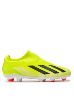 adidas Buty X Crazyfast League Laceless Firm Ground Boots IF0689 Żółty ze sklepu MODIVO w kategorii Buty sportowe dziecięce - zdjęcie 171041899