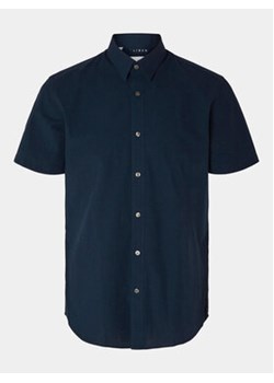Selected Homme Koszula 16079057 Granatowy Slim Fit ze sklepu MODIVO w kategorii Koszule męskie - zdjęcie 171042039