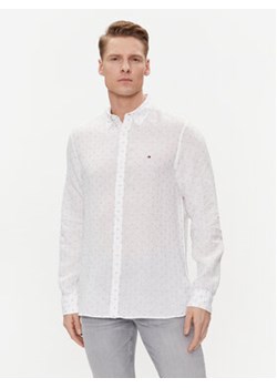 Tommy Hilfiger Koszula MW0MW34615 Biały Slim Fit ze sklepu MODIVO w kategorii Koszule męskie - zdjęcie 171042196