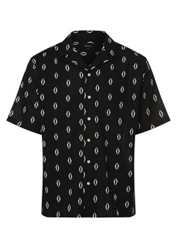 Aygill's Koszula męska Mężczyźni Regular Fit Bawełna czarny wzorzysty ze sklepu vangraaf w kategorii Koszule męskie - zdjęcie 171042497