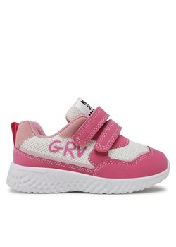 Półbuty Garvalin 232801 Pink White ze sklepu eobuwie.pl w kategorii Buty sportowe dziecięce - zdjęcie 171042918