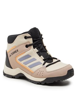 Trekkingi adidas Terrex Hyperhiker Mid Hiking Shoes HQ5820 Beżowy ze sklepu eobuwie.pl w kategorii Buty trekkingowe dziecięce - zdjęcie 171043177
