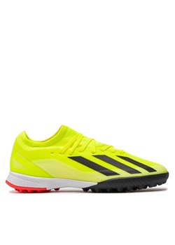Buty adidas X Crazyfast League Turf Boots IF0681 Żółty ze sklepu eobuwie.pl w kategorii Buty sportowe dziecięce - zdjęcie 171043179
