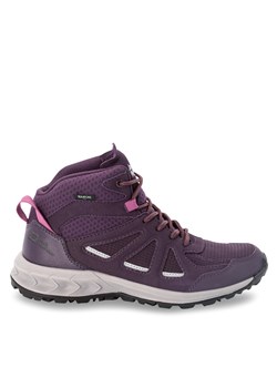 Trekkingi Jack Wolfskin Woodland 2 Texapore Mid W 4051331 Purple/Phantom ze sklepu eobuwie.pl w kategorii Buty trekkingowe damskie - zdjęcie 171044056