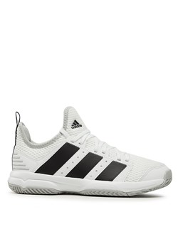 Buty adidas Stabil Indoor HR0247 White/Black ze sklepu eobuwie.pl w kategorii Buty sportowe dziecięce - zdjęcie 171045598
