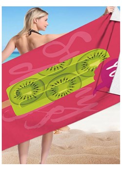 Stylowy plażowy ręcznik w kiwi - wzór 4 ze sklepu magmac.pl w kategorii Ręczniki - zdjęcie 171045875