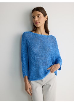 Reserved - Sweter o luźnym splocie - jasnoniebieski ze sklepu Reserved w kategorii Swetry damskie - zdjęcie 171046097