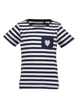 Blue Seven Koszulka w kolorze granatowo-białym ze sklepu Limango Polska w kategorii Bluzki dziewczęce - zdjęcie 171147227