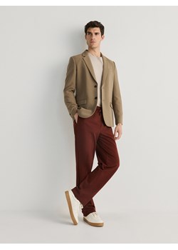 Reserved - Spodnie wide leg - brązowy ze sklepu Reserved w kategorii Spodnie męskie - zdjęcie 171148695