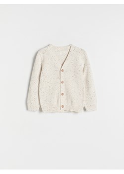 Reserved - Melanżowy kardigan - złamana biel ze sklepu Reserved w kategorii Swetry dziewczęce - zdjęcie 171148755