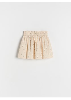 Reserved - Spódniczka w kwiaty - kremowy ze sklepu Reserved w kategorii Spódnice dziewczęce - zdjęcie 171148925