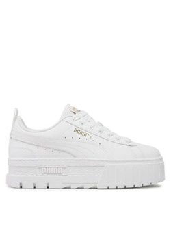 Puma Sneakersy Mayze Lth Jr 384527 Biały ze sklepu MODIVO w kategorii Trampki dziecięce - zdjęcie 171149939