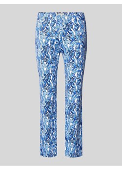 Spodnie ze wzorem na całej powierzchni model ‘CINDY’ ze sklepu Peek&Cloppenburg  w kategorii Spodnie damskie - zdjęcie 171153518