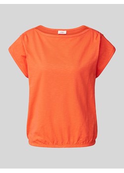 T-shirt w jednolitym kolorze ze sklepu Peek&Cloppenburg  w kategorii Bluzki damskie - zdjęcie 171153539
