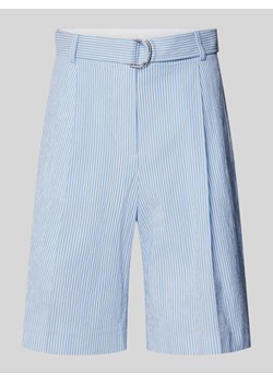 Szorty o kroju regular fit ze wzorem w paski model ‘Tannah’ ze sklepu Peek&Cloppenburg  w kategorii Spodnie damskie - zdjęcie 171153608