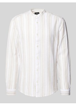 Koszula casualowa o kroju regular fit ze stójką model ‘CAIDEN’ ze sklepu Peek&Cloppenburg  w kategorii Koszule męskie - zdjęcie 171153617