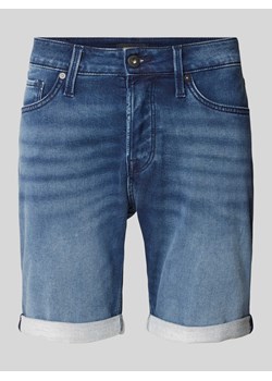 Szorty jeansowe z wpuszczanymi kieszeniami ze sklepu Peek&Cloppenburg  w kategorii Spodenki męskie - zdjęcie 171153747