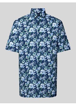 Koszula biznesowa o kroju modern fit z kołnierzykiem typu kent model ‘Bergamo’ ze sklepu Peek&Cloppenburg  w kategorii Koszule męskie - zdjęcie 171153786