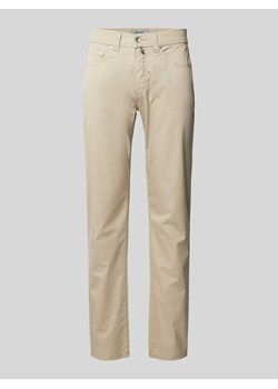 Spodnie o kroju tapered fit z 5 kieszeniami model ‘Lyon’ ze sklepu Peek&Cloppenburg  w kategorii Spodnie męskie - zdjęcie 171153798