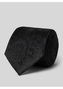 Krawat jedwabny ze wzorem paisley ze sklepu Peek&Cloppenburg  w kategorii Krawaty - zdjęcie 171153828