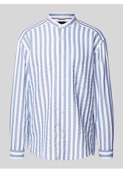 Koszula casualowa ze stójką model ‘Cole’ ze sklepu Peek&Cloppenburg  w kategorii Koszule męskie - zdjęcie 171153999