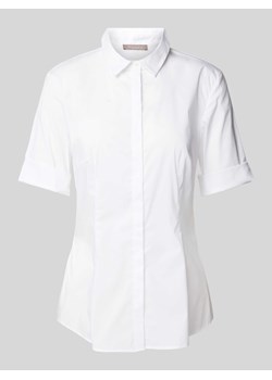 Bluzka koszulowa z plisą ze sklepu Peek&Cloppenburg  w kategorii Koszule damskie - zdjęcie 171154015
