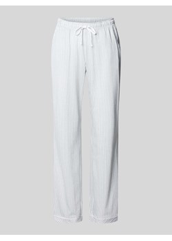 Spodnie od piżamy z mieszanki bawełny i wiskozy ze sklepu Peek&Cloppenburg  w kategorii Piżamy damskie - zdjęcie 171154078