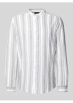 Koszula casualowa o kroju regular fit ze stójką model ‘CAIDEN’ ze sklepu Peek&Cloppenburg  w kategorii Koszule męskie - zdjęcie 171154106