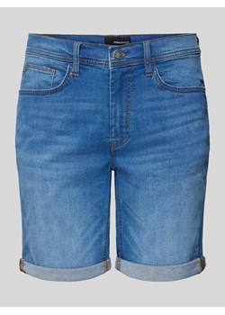 Szorty jeansowe o kroju regular fit z 5 kieszeniami ze sklepu Peek&Cloppenburg  w kategorii Spodenki męskie - zdjęcie 171154177