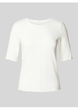 T-shirt z okrągłym dekoltem w kolorze białym ze sklepu Peek&Cloppenburg  w kategorii Bluzki damskie - zdjęcie 171154305