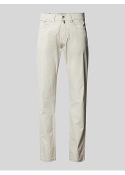 Spodnie o kroju tapered fit z 5 kieszeniami model ‘Lyon’ ze sklepu Peek&Cloppenburg  w kategorii Spodnie męskie - zdjęcie 171154318