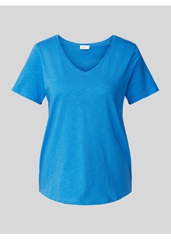T-shirt z dekoltem w serek ze sklepu Peek&Cloppenburg  w kategorii Bluzki damskie - zdjęcie 171154386