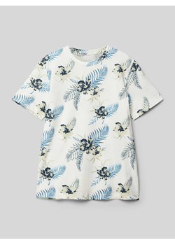 T-shirt ze wzorem na całej powierzchni model ‘CHILL’ ze sklepu Peek&Cloppenburg  w kategorii T-shirty chłopięce - zdjęcie 171154455