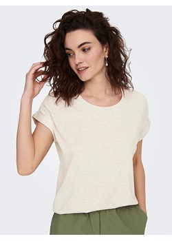 ONLY Koszulka w kolorze kremowym ze sklepu Limango Polska w kategorii Bluzki damskie - zdjęcie 171155526