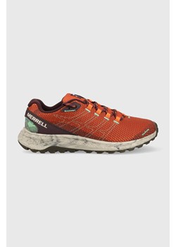 Merrell buty do biegania Fly Strike kolor brązowy J067471 ze sklepu ANSWEAR.com w kategorii Buty sportowe męskie - zdjęcie 171160227