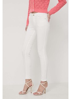 Morgan jeansy damskie kolor biały ze sklepu ANSWEAR.com w kategorii Jeansy damskie - zdjęcie 171162246