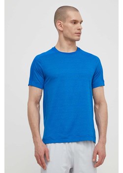 Calvin Klein Performance t-shirt treningowy kolor niebieski wzorzysty ze sklepu ANSWEAR.com w kategorii T-shirty męskie - zdjęcie 171162575
