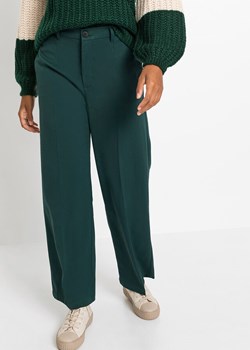 Szerokie spodnie ze sklepu bonprix w kategorii Spodnie damskie - zdjęcie 171163897