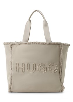 HUGO Shopper damski - Becky Tote C. Kobiety beżowy jednolity ze sklepu vangraaf w kategorii Torby Shopper bag - zdjęcie 171164135